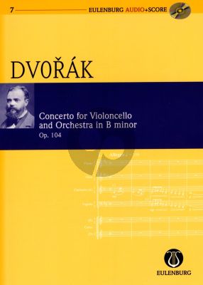 Dvorak Concerto B-minor Op.104 Violoncello and Orchestra (Study Score with Audio CD) (Richard Clarke)