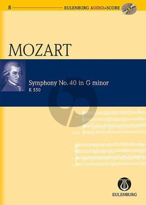 Mozart Symphony g-minor KV 550 (Study Score with Audio CD)