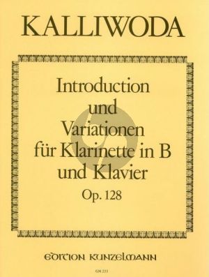 Kalliwoda Introduktion und Variationen Op.128 KLarinette und Klavier (Dieter Klocker)