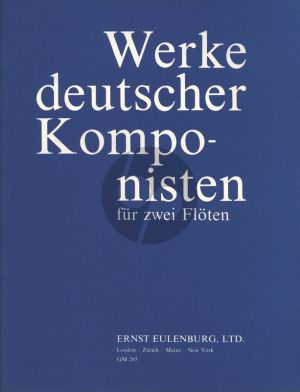 Werke Deutscher Komponisten 2 Flöten (oder Flöte und Violine) (Fodor Ákos)