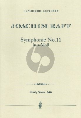 Raff Symphonie No.11 a moll Op.214 Studienpart.