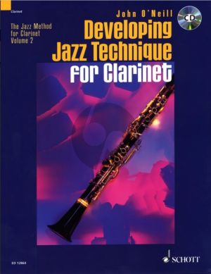 O'Neill  Developing Jazz Technique Jazz Method Vol.2 for Clarinet Book with Cd