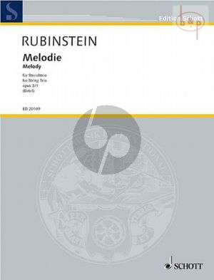 Melodie Op.3 No.1 (Score/Parts)