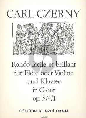 Czerny Rondo Facile et Brillant Op.374 No.1 Flöte (oder Violine)-Klavier (Dieter H. Förster)