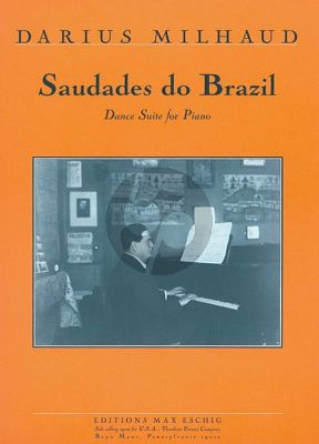 Milhaud Saudades do Brasil Op.67 Piano