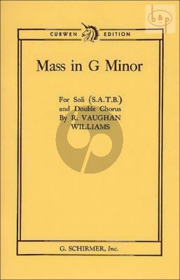 Mass g-minor Soli [SATB] & Double Chorus