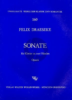Draeseke Sonate Op.6 Klavier