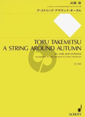 Hosokawa A String around Autumn Viola and Orchestra (piano reduction by Toru Hosokawa) (2006)