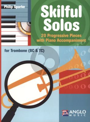 SWparke Skilful Solos for Trombone (BC/TC) and Piano (Bk-Cd) (intermediate level)