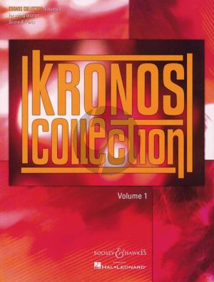 Album Kronos Collection Vol.1 for String Quartet Score and Parts (Advanced to very Advanced level)