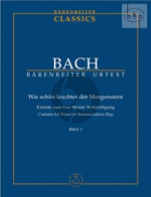 Kantate BWV 1 Wie schon leuchtet der Morgenstern