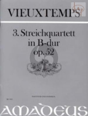 Quartet No.3 Op.52 B-flat major