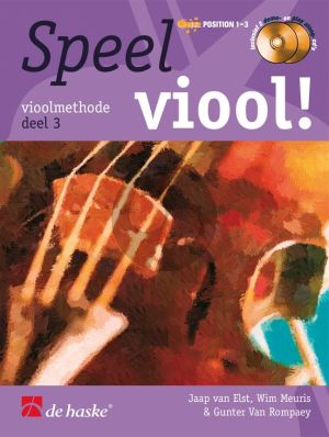 Speel Viool Vol.3 (Viool Methode) (Bk- 2 Cd's)