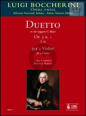 Duetto Op.3 No.1 G-major