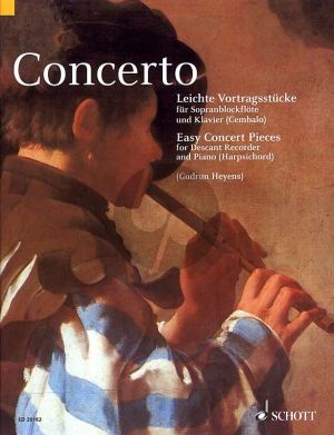 Concerto (Easy Concert Pieces) Descant Recorder-Piano