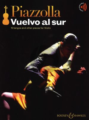 Piazzolla Vuelvo al Sur for Violin Bk-Audio Online