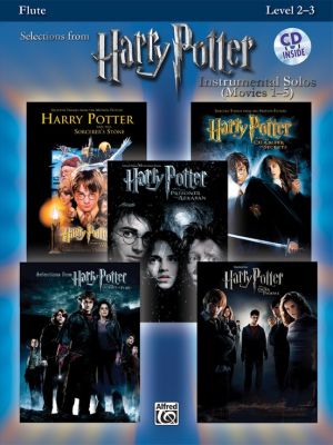 Harry Potter Instrumental Solos (Movies 1 - 5) Flute (Level 2 - 3) (Bk-Cd) (arr. Bill Galliford)