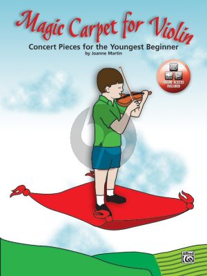 Martin Magic Carpet Concert Pieces for the Youngest Beginner for Violin Book with Audio Online