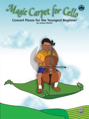 Martin Magic Carpet for Cello (Concert Pieces for the Youngest Beginner) (Bk-Cd)