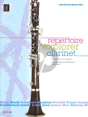 Repertoire Explorer Clarinet (Graded Pieces for Beginners) (arr. James Rae) (grade 1 - 2)
