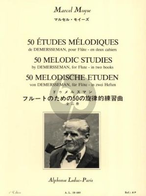 Moyse 50 Etudes de Demersseman Op. 4 Vol. 1 flute