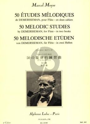 50 Etudes de Demersseman Op. 4 Vol. 2 Flute