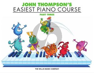 Thompson Easiest Piano Course Vol.3 Book with Audio Online