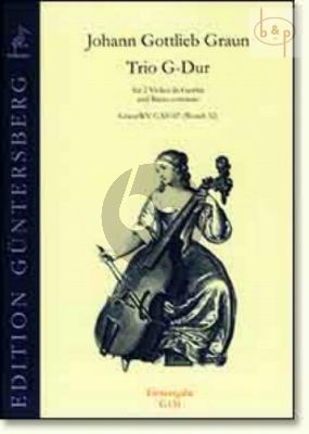 Trio G-major WV C:XV:87 (Wendt 52) (2 Violas da Gamba-Bc)