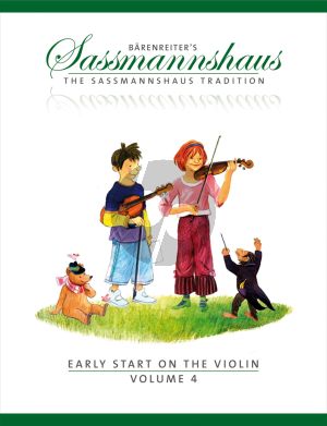 Sassmannshaus Early Start on the Violin Vol.4 (engl.)