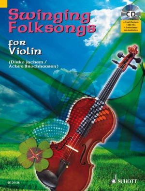 Swinging Folk Songs for Violin (Bk-Cd) (Dirko Juchem and Achim Brochhausen)