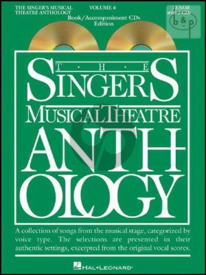 Singers Musical Theatre Anthology Vol.4 (Tenor)