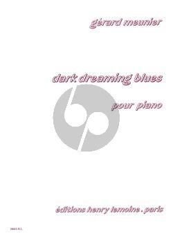 Meunier Dark Dreaming Blues Piano solo (grade 4)