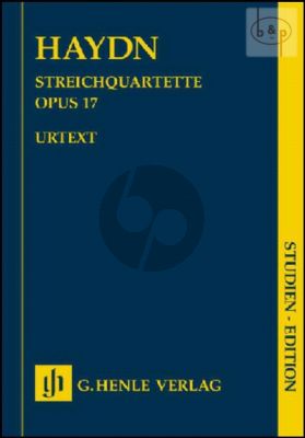 Streichquartette Vol.3 Op.17 (Study Score)