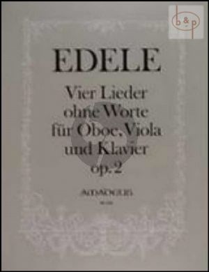 4 Lieder ohne Worte Op.2 (Score/Parts)