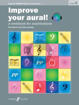 Harris Lenehan Improve your Aural! Grade 6 - A Workbook for Examinations Book with Audio Online