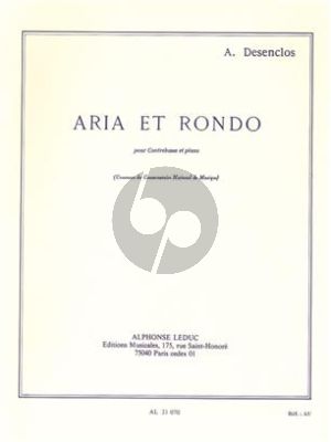 Desenclos Aria et Rondo