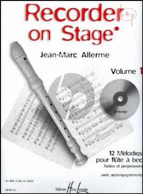 Recorder on Stage Vol.1 (Recorder-Piano) (Bk-CD)