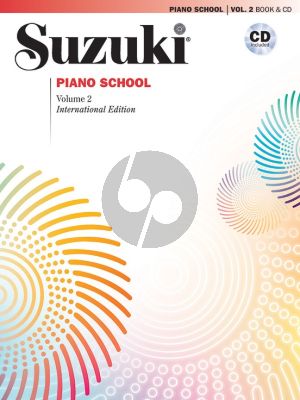 Suzuki Piano School Vol. 2 Book with CD (international edition)