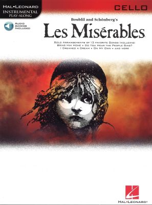 Les Miserables Play-Along Pack for Cello (Bk-Audio Access Code)