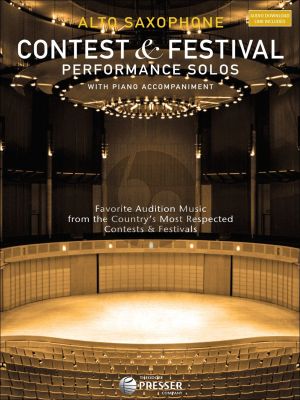 Contest & Festival Performance Solos Alto Saxophone and Piano (Book with Audio online) (arr. Larry Teal)
