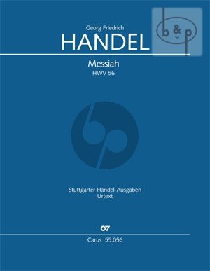 Messiah HWV 56 (Soli-Choir-Orch.) (Full Score)