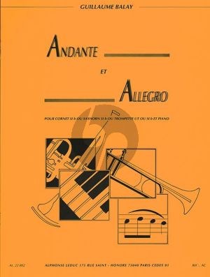 Andante et Allegro Trompette C ou Bb et Piano