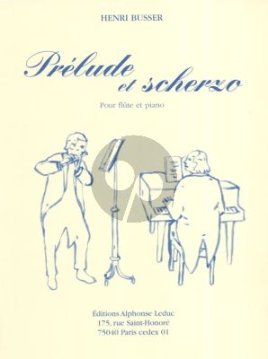 Busser Prelude et Scherzo for Flute and Piano