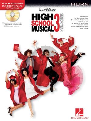 High School Musical 3 Senior Year for Horn in F (Bk-Cd)
