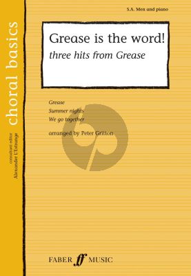 Grease is the Word! (3 Hits) (SA-Men-Piano) (arr. Peter Gritton)