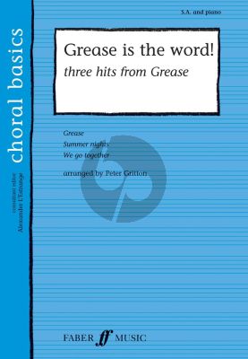 Grease is the Word! (3 Hits) (SA-Piano) (arr. Peter Gritton)