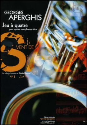 Jeu a Quatre 4 Saxophones Alto Score/Parts