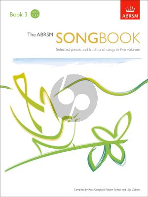 ABRSM Songbook Book 3 Voice and Piano (Book with 2 CD Set) (edited by Ross Campbell and Robert Forbes)