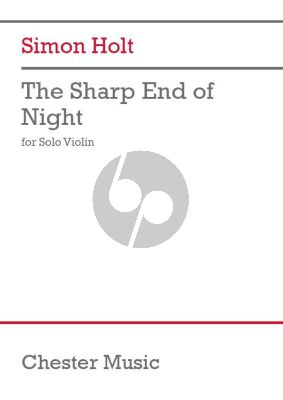 Holt The Sharp End of Night Violin solo (2005) (adv.)