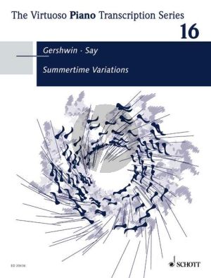 Gershwin Summertime Variations by Fazil Say Piano solo (advanced)